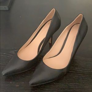 Aerin, leather pumps